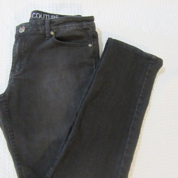 Ladies Black Stretch Jeans Candy Couture Size 11 - Picture 1 of 9